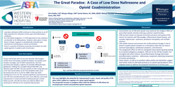 Thumbnail for THE GREAT PARADOX:  A CASE OF LOW DOSE NALTREXONE AND OPIOID COADMINISTRATION