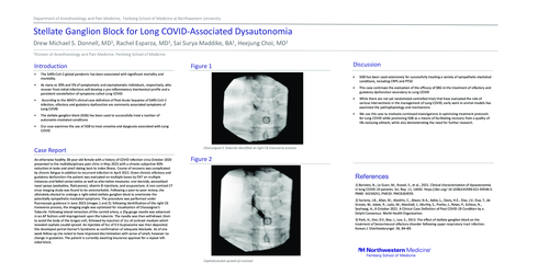 Preview of STELLATE GANGLION BLOCK FOR COVID-ASSOCIATED ANOSMIA AND DYSGEUSIA