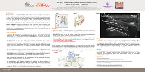 Preview of IMMEDIATE HORNER’S SYNDROME IN A PEDIATRIC PATIENT AFTER PARAVERTEBRAL BLOCK FOR MANAGEMENT OF CHRONIC CHEST PAIN