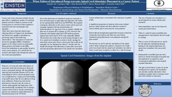 Thumbnail for WHEN FAILURE OF INTRATHECAL PUMP WARRANTS SPINAL CORD STIMULATOR PLACEMENT IN A CANCER PATIENT