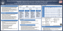 Thumbnail for SUBANESTHETIC KETAMINE INFUSION WITH CERVICAL SYMPATHETIC BLOCKADE AS TREATMENT OF PTSD/TBI WITH A 1-YEAR FOLLOW-UP: A CASE REPORT