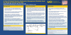 Thumbnail for A CASE OF OPIOID ROTATION MEDICATION MANAGEMENT MODALITY USED FOR ACUTE ON CHRONIC LIMB PAIN