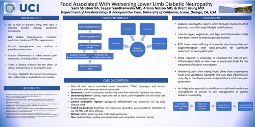 Preview of FOOD ASSOCIATED WITH WORSENING LOWER LIMB DIABETIC NEUROPATHY