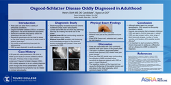 Thumbnail for OSGOOD SCHLATTER’S DISEASE ODDLY DIAGNOSED IN ADULTHOOD