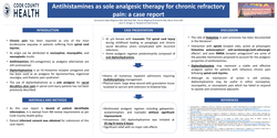 Thumbnail for ANTIHISTAMINES AS SOLE ANALGESIC THERAPY FOR CHRONIC REFRACTORY PAIN: A CASE REPORT