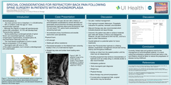 Thumbnail for SPECIAL CONSIDERATIONS FOR REFRACTORY CHRONIC BACK PAIN FOLLOWING SPINE SURGERY IN PATIENTS WITH ACHONDROPLASIA