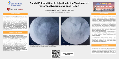 Preview of CAUDAL EPIDURAL STEROID INJECTION IN THE TREATMENT OF PIRIFORMIS SYNDROME: A CASE REPORT