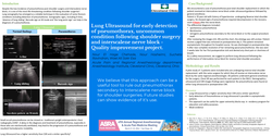Thumbnail for LUNG ULTRASOUND FOR EARLY DETECTION OF PNEUMOTHORAX, UNCOMMON CONDITION FOLLOWING SHOULDER SURGERY AND INTERSCALENE NERVE BLOCK