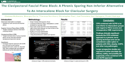 Thumbnail for THE CLAVIPECTORAL FASCIAL PLANE BLOCK: A PHRENIC SPARING NON-INFERIOR ALTERNATIVE TO AN INTERSCALENE BLOCK FOR CLAVICULAR SURGERY