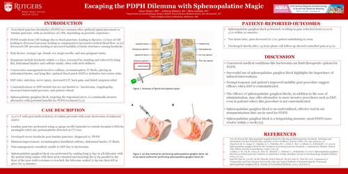 Preview of ESCAPING THE PDPH DILEMMA WITH SPHENOPALATINE MAGIC
