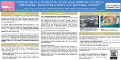 Thumbnail for EXTERNAL OBLIQUE INTERCOSTAL BLOCK: AN ALTERNATIVE TECHNIQUE FOR REGIONAL ANESTHESIA IN ONCOLOGIC ABDOMINAL SURGERY