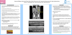 Thumbnail for EXTERNAL OBLIQUE INTERCOSTAL PLANE NERVE BLOCK PLACEMENT WITH LIPOSOMAL BUPIVACAINE FOR OPEN SPLENECTOMY