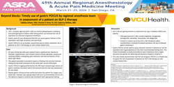 Thumbnail for BEYOND BLOCKS: TIMELY USE OF GASTRIC POCUS BY REGIONAL ANESTHESIA TEAM IN ASSESSMENT OF A PATIENT ON GLP-1 THERAPY