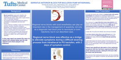 Thumbnail for SERRATUS ANTERIOR PLANE BLOCK IN A CASE OF BACLOFEN PUMP WITHDRAWAL