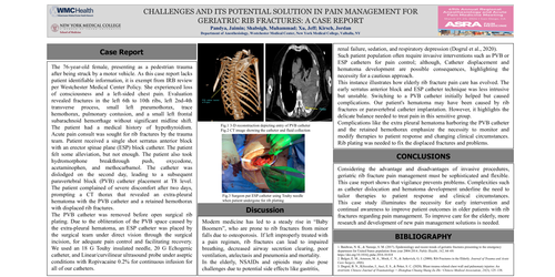 Preview of CHALLENGES AND ITS POTENTIAL SOLUTION IN PAIN MANAGEMENT FOR GERIATRIC RIB FRACTURES: A CASE REPORT