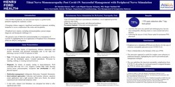Thumbnail for TIBIAL NERVE MONONEUROPATHY POST-COVID-19: SUCCESSFUL MANAGEMENT WITH PERIPHERAL NERVE STIMULATOR