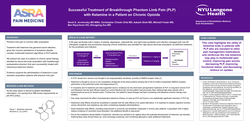 Thumbnail for SUCCESSFUL TREATMENT OF BREAKTHROUGH PHANTOM LIMB PAIN WITH KETAMINE IN A PATIENT ON CHRONIC OPIOIDS