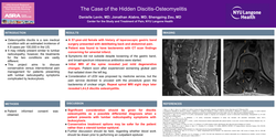 Thumbnail for THE CASE OF THE HIDDEN DISCITIS-OSTEOMYELITIS