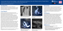 Thumbnail for INCARCERATED HERNIA REPAIR UNDER MONITORED ANESTHESIA CARE WITH BILATERAL RECTUS SHEATH BLOCKS