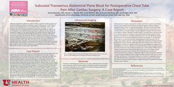 Thumbnail for SUBCOSTAL TRANSVERSUS ABDOMINAL PLANE BLOCK FOR POSTOPERATIVE CHEST TUBE PAIN AFTER CARDIAC SURGERY