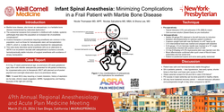 Thumbnail for INFANT SPINAL ANESTHESIA: MINIMIZING COMPLICATIONS IN A FRAIL PATIENT WITH MARBLE BONE DISEASE