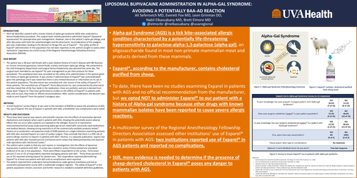 Preview of LIPOSOMAL BUPIVACAINE ADMINISTRATION IN ALPHA-GAL SYNDROME: AVOIDING A POTENTIALLY BAA-AD REACTION