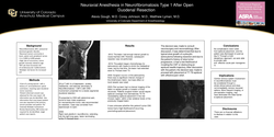 Thumbnail for NEURAXIAL ANESTHESIA IN NEUROFIBROMATOSIS TYPE 1 PATIENT AFTER OPEN DUODENAL RESECTION