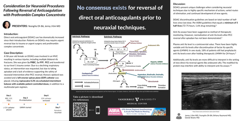 Preview of CONSIDERATION FOR NEURAXIAL PROCEDURES FOLLOWING REVERSAL OF ANTICOAGULATION WITH PROTHROMBIN COMPLEX CONCENTRATE