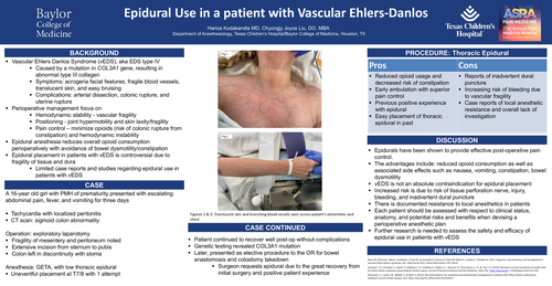 Preview of EPIDURAL USE IN A PATIENT WITH VASCULAR EHLERS-DANLOS