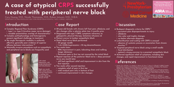 Thumbnail for A CASE OF ATYPICAL CRPS SUCCESSFULLY TREATED WITH PERIPHERAL NERVE BLOCK