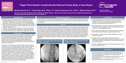 Thumbnail for TRIGGER POINT INJECTION COMPLICATED BY RETAINED FOREIGN BODY: A CASE REPORT
