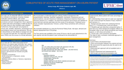 Thumbnail for COMPLEXITIES OF ACUTE PAIN MANAGEMENT ON A BURN PATIENT