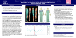 Thumbnail for BILATERAL LOWER EXTREMITY MOTOR BLOCKADE AFTER UNILATERAL LUMBAR PLEXUS NERVE CATHETER