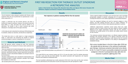 Thumbnail for FIRST RIB RESECTION FOR THORACIC OUTLET SYNDROME: A RETROSPECTIVE ANALYSIS
