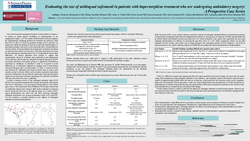 Thumbnail for EVALUATING THE USE OF SUBLINGUAL SUFENTANIL IN PATIENTS ON BUPRENORPHINE TREATMENT UNDERGOING AMBULATORY SURGERY: A CASE SERIES.