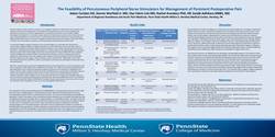 Thumbnail for THE FEASIBILITY OF PERCUTANEOUS PERIPHERAL NERVE STIMULATORS FOR MANAGEMENT OF PERSISTENT POSTOPERATIVE PAIN