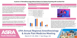 Thumbnail for TELEMEDICINE PRACTICE AND ITS INFLUENCE ON NEUROSURGERY REFERRALS AMONG PATIENTS WITH LOW BACK PAIN
