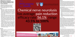 Thumbnail for EFFECTIVENESS OF CHEMICAL NEUROLYSIS FOR TREATMENT OF KNEE PAIN: A SYSTEMATIC REVIEW OF THE CURRENT LITERATURE