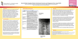 Thumbnail for SERIAL STELLATE GANGLION BLOCKS AMELIORATE ANOSMIA AND DYSGEUSIA FROM LONG COVID: A CASE REPORT