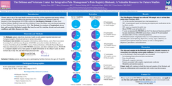 Thumbnail for THE DEFENSE AND VETERANS CENTER FOR INTEGRATIVE PAIN MANAGEMENT’S PAIN REGISTRY BIOBANK; A VALUABLE RESOURCE FOR FUTURE STUDIES