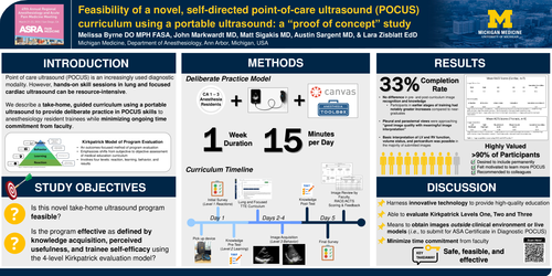 Preview of FEASIBILITY OF A NOVEL, SELF-DIRECTED POINT-OF-CARE ULTRASOUND CURRICULUM USING A PORTABLE ULTRASOUND: A “PROOF OF CONCEPT” STUDY