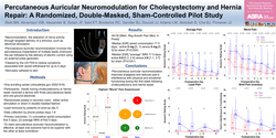 Thumbnail for PERCUTANEOUS AURICULAR NEUROMODULATION FOR CHOLECYSTECTOMY AND HERNIA REPAIR: A RANDOMIZED, DOUBLE-MASKED, SHAM-CONTROLLED STUDY