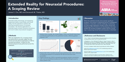 Thumbnail for EXTENDED REALITY FOR NEURAXIAL ANESTHESIA AND PAIN PROCEDURES: A SCOPING REVIEW