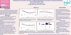 Thumbnail for RETROSPECTIVE EVALUATION OF THE EFFECT OF ADDING DEXAMETHASONE AS AN ADJUVANTTO ESPB ONPOSTOPERATIVE PAIN IN LUMBAR SURGERY CASES.