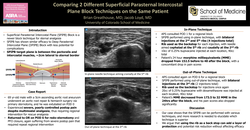 Thumbnail for COMPARING 2 DIFFERENT SUPERFICIAL PARASTERNAL INTERCOSTAL PLANE BLOCK TECHNIQUES ON THE SAME PATIENT