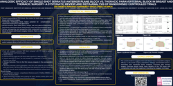 Thumbnail for RELATIVE PERIOPERATIVE ANALGESIC EFFICACY OF SERRATUS ANTERIOR PLANE BLOCK VS PARAVERTEBRAL BLOCK IN BREAST AND THORACIC SURGERY-