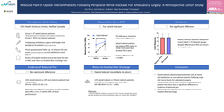 Thumbnail for REBOUND PAIN IN OPIOID-TOLERANT PATIENTS FOLLOWING PERIPHERAL NERVE BLOCKADE FOR AMBULATORY SURGERY: A RETROSPECTIVE COHORT STUDY