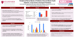 Thumbnail for PERIPHERAL NERVE BLOCKS IN PEDIATRIC CHARCOT-MARIE-TOOTH PATIENTS: A CASE SERIES AND EXPERT POSITIONS