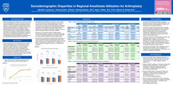 Thumbnail for SOCIODEMOGRAPHIC DISPARITIES IN REGIONAL ANESTHESIA UTILIZATION FOR ARTHROPLASTY