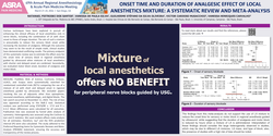 Thumbnail for ONSET TIME AND DURATION OF ANALGESIC EFFECT OF LOCAL ANESTHETICS MIXTURE: A SYSTEMATIC REVIEW AND META-ANALYSIS